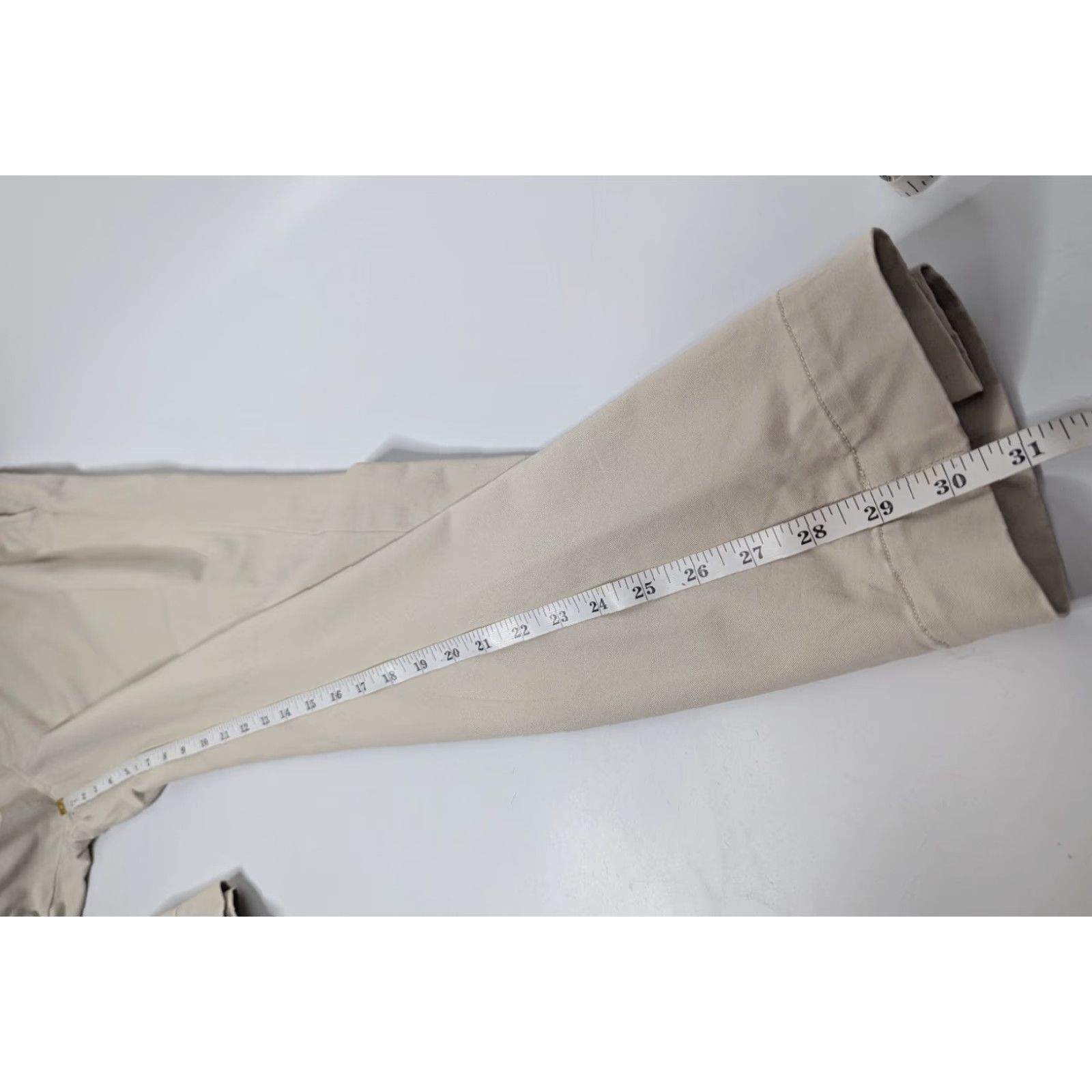 Polo Ralph Lauren Polo Ralph Lauren Pants Mens 36x30 Beige Khaki Chino Straight Fit Stretch Pocket Zipper Button Logo Casual Formal Business City Preppy Mens Size US M / EU 48-50 / 2 - 6 Thumbnail