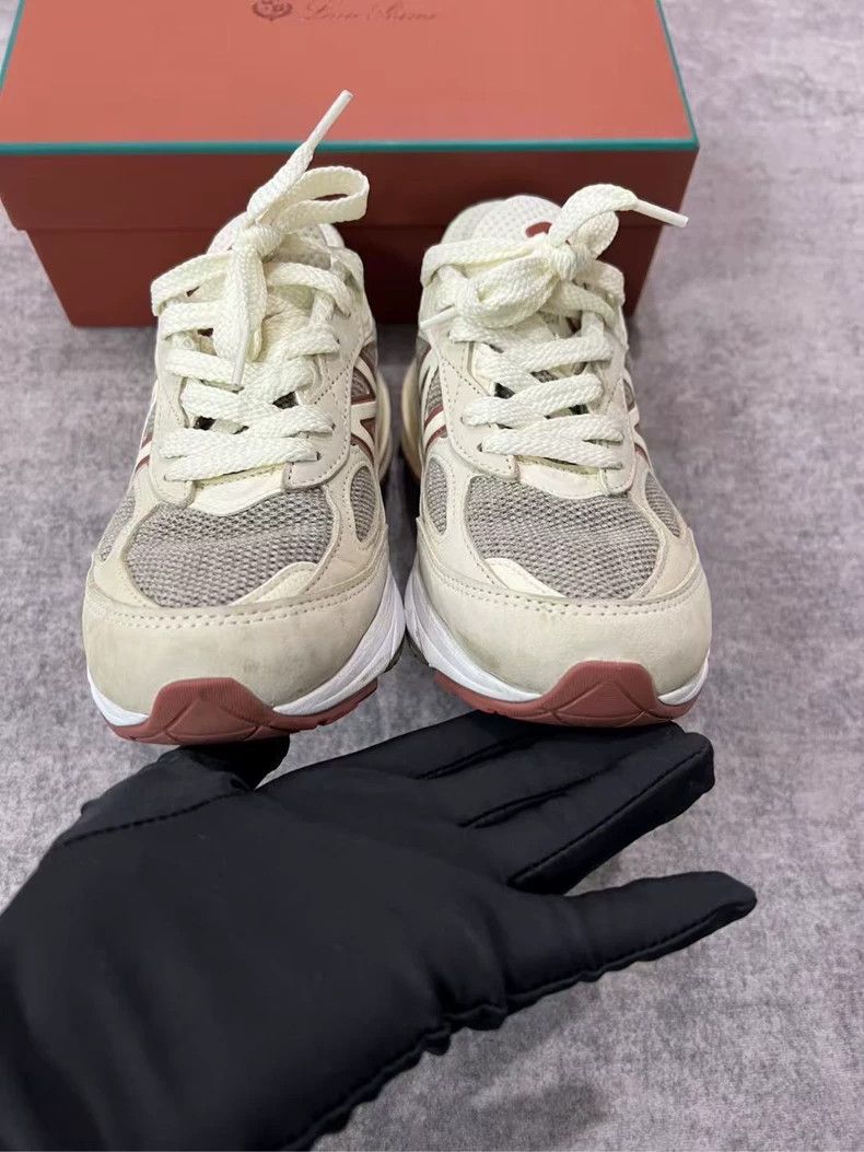 Loro Piana LORO PIANA X New Balance co-branded sneakers Size US 6.5 / IT 36.5 - 3 Thumbnail