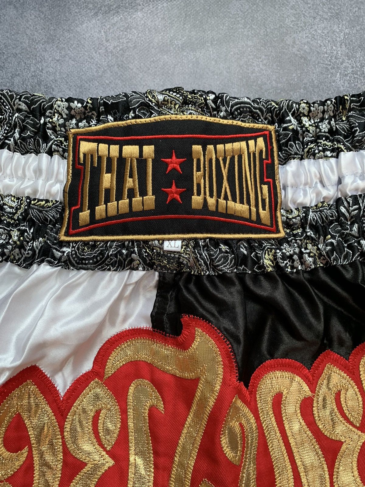 Japanese Brand × Vintage Vintage Muay Thai Shorts Thaiboxing Size US 36 / EU 52 - 4 Thumbnail