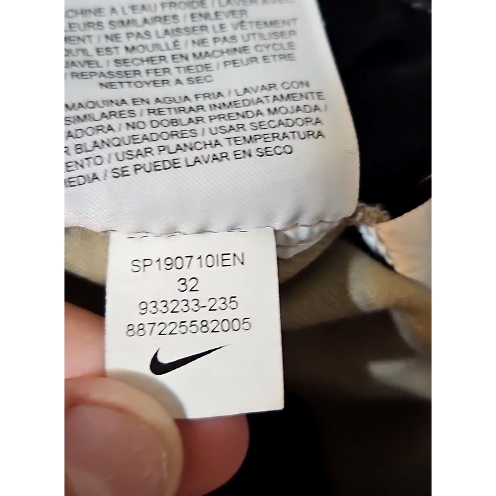 Nike Nike SB Chino Pants Mens Size 32 Beige Casual 933233-235 Flat Front Athletic Canvas Straight Size US 32 / EU 48 - 5 Thumbnail