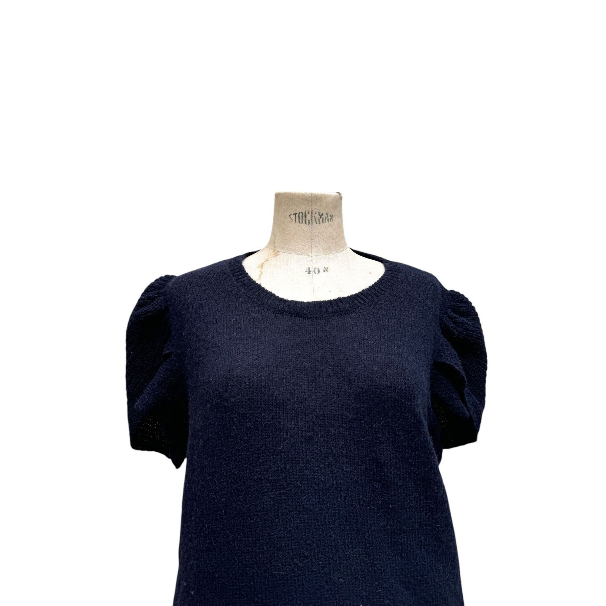 Miu Miu Navy wool dress Size M / US 6-8 / IT 42-44 - 2 Thumbnail