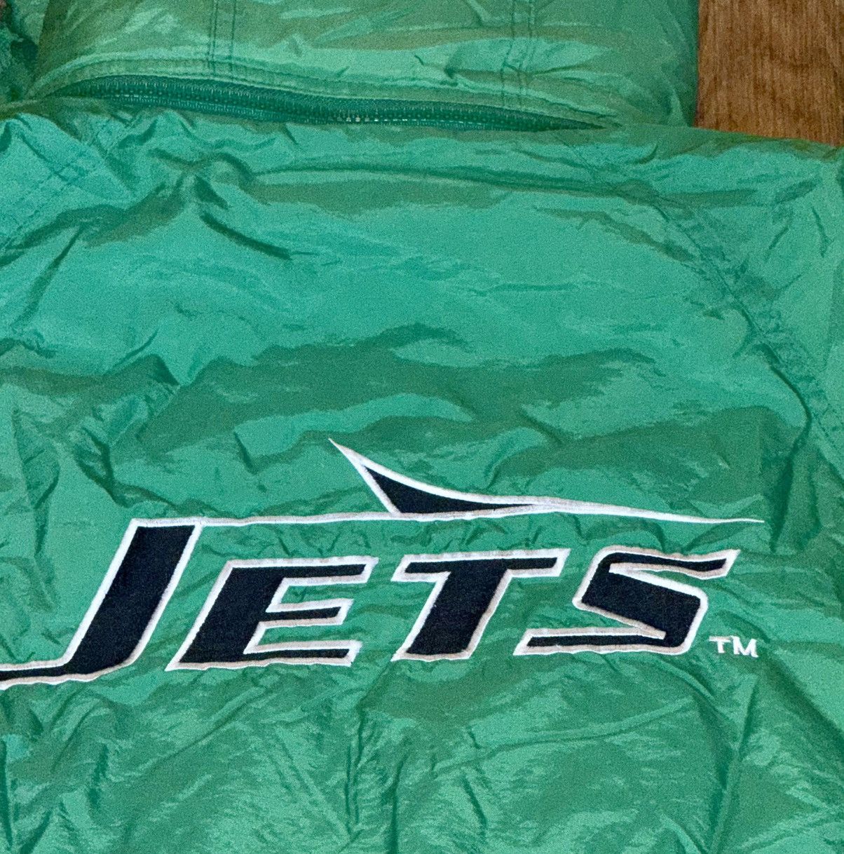 NFL Jets GameDay “Starter” vibes really njce condition warm Size US L / EU 52-54 / 3 - 3 Thumbnail