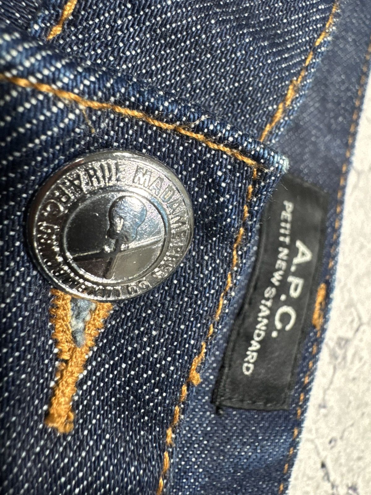 A.P.C. A.P.C Vintage Luxury Denim Jeans Japanese Size US 29 - 5 Thumbnail