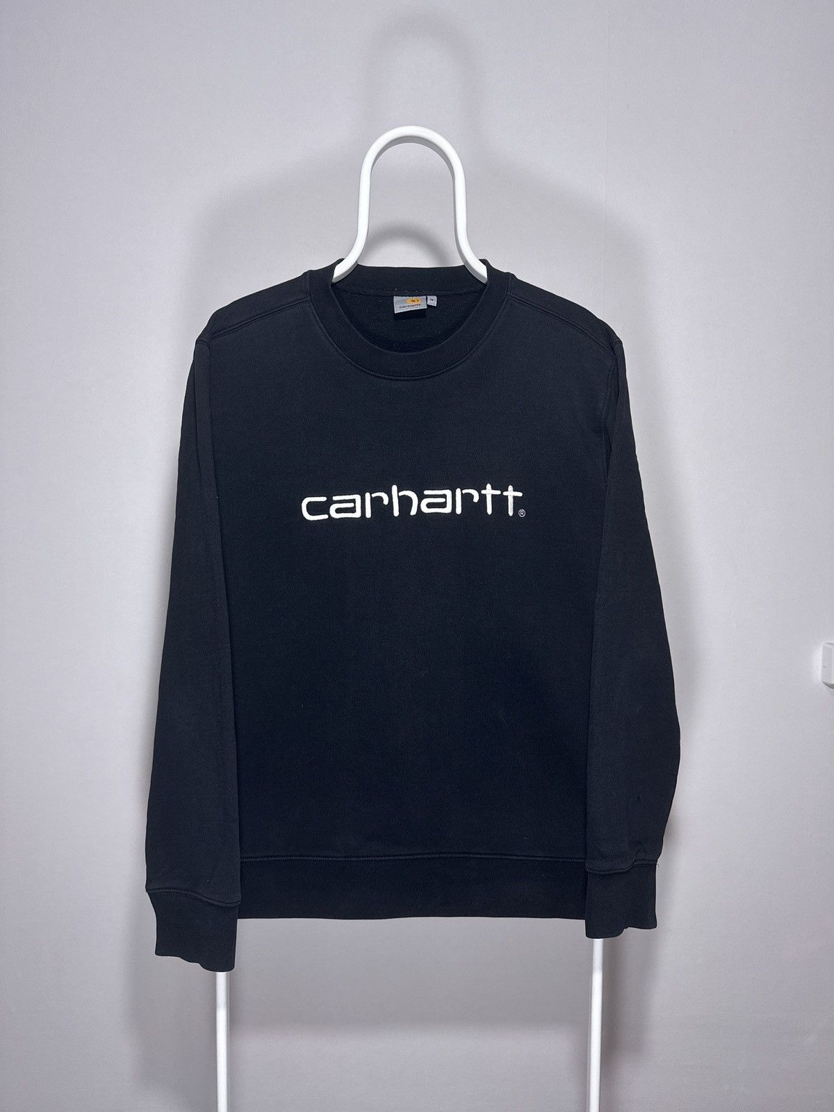 Carhartt Carhartt Sweat Sweatshirt Embroidered Big Logo Size US M / EU 48-50 / 2 - 1 Thumbnail