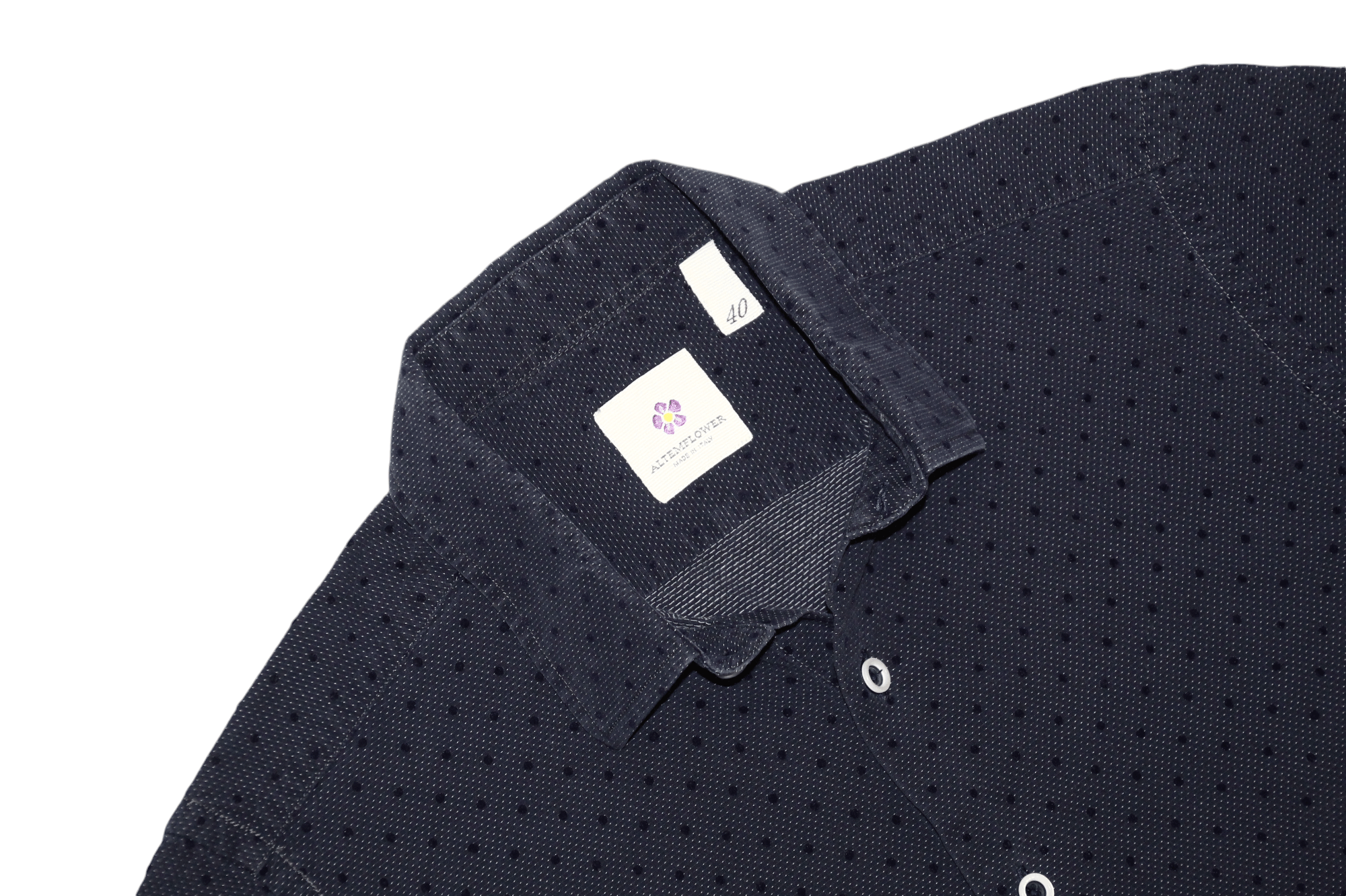 Etro ALTEMFLOWER Slim Fit Polka Dot Woven Cotton Shirt Size US S / EU 44-46 / 1 - 3 Thumbnail