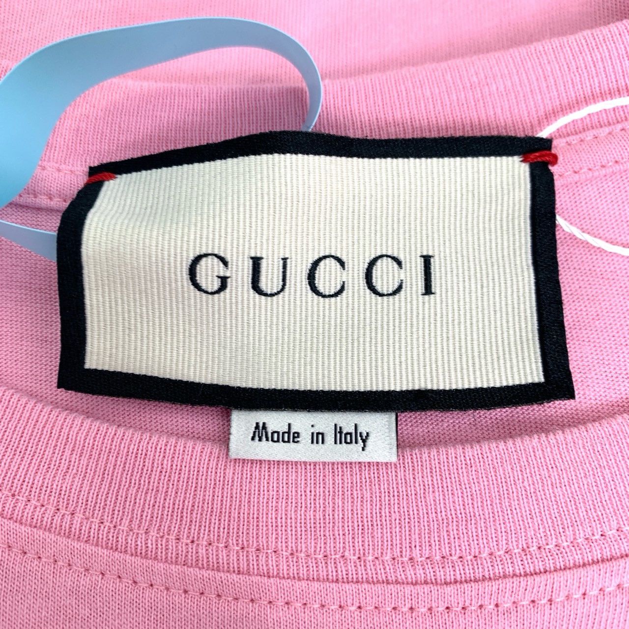 Gucci Gucci T-Shirt Pink Floral Print Cotton Tee (Size XS) Size XS / US 0-2 / IT 36-38 - 2 Thumbnail