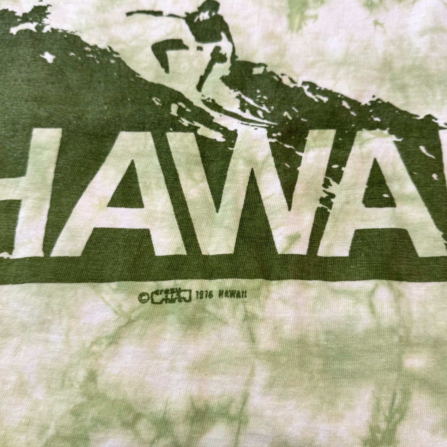 Vintage VINTAGE Crazy Shirts 2-Sided Tie Dye T Shirt Hawaii 1970s XL Craig USA Made Graphic Tee Men Size US XL / EU 56 / 4 - 2 Thumbnail