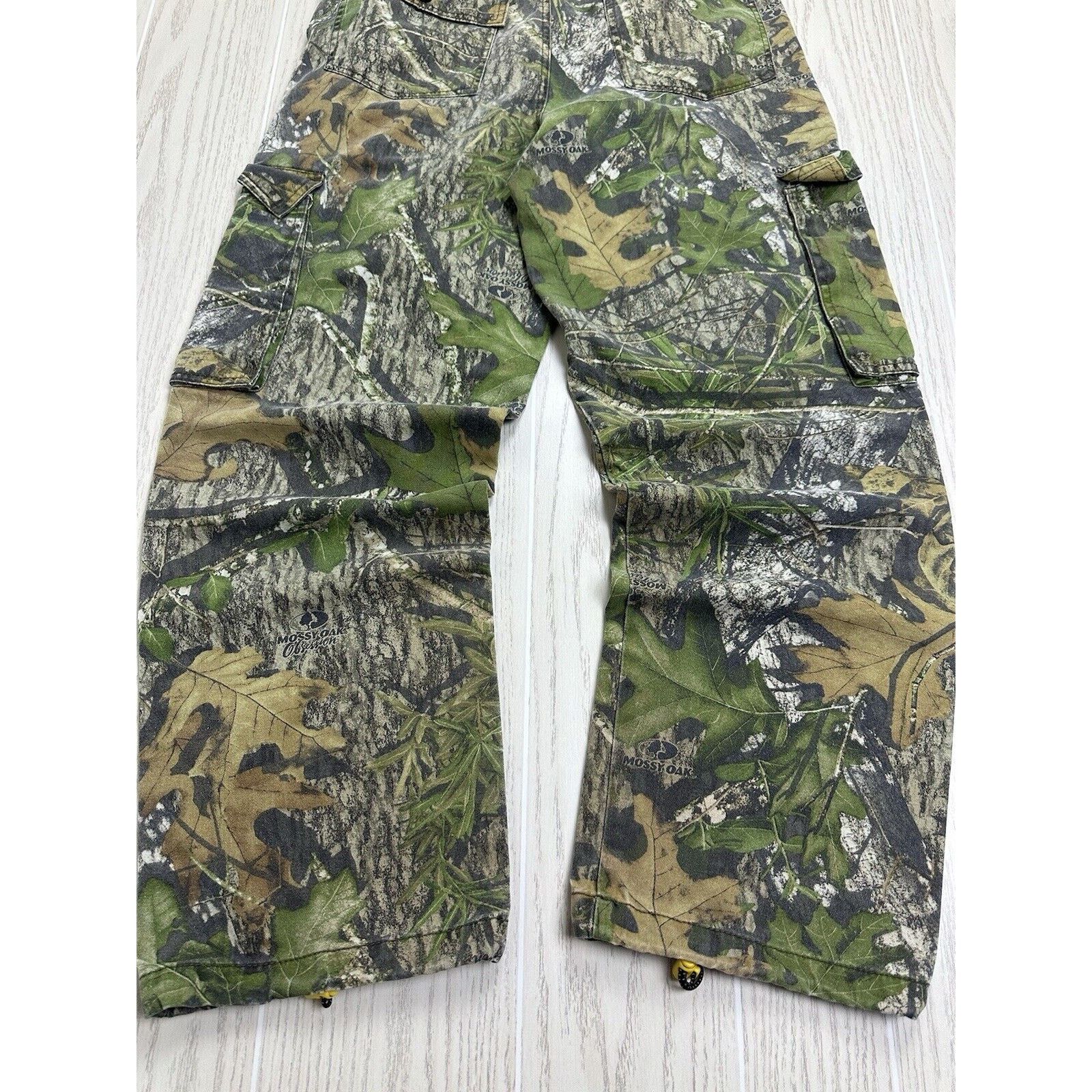 Mossy Oaks Vintage Mossy Oak Light Green Camo Pants Size US 31 - 6 Thumbnail