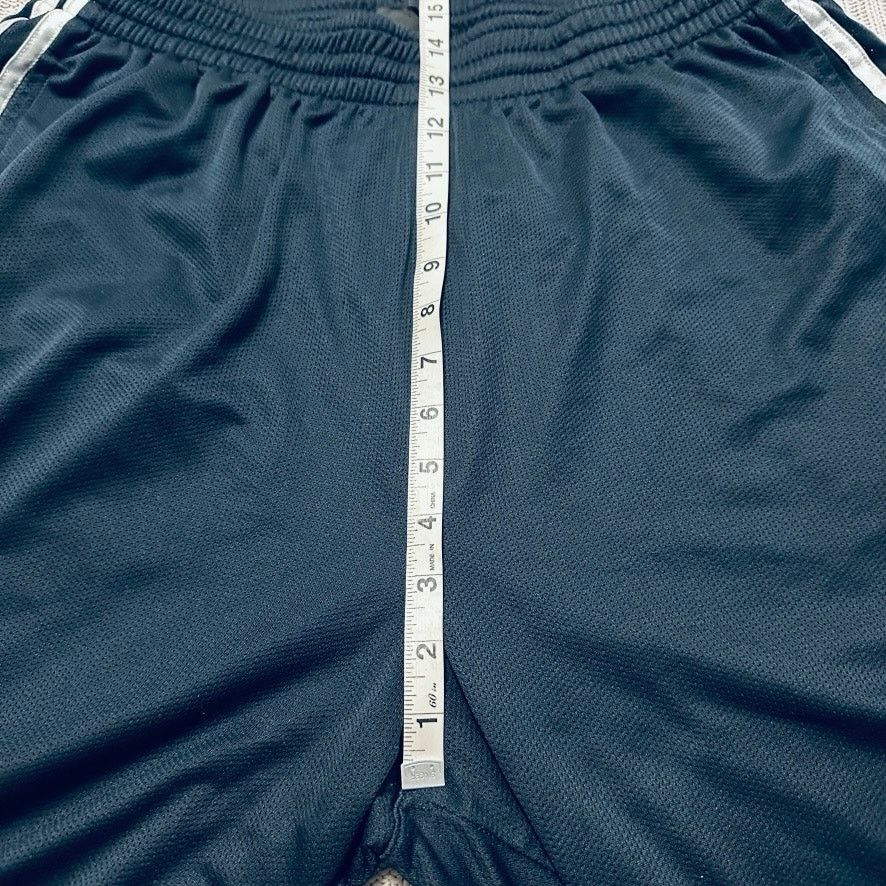 Adidas Adidas classic three stripe black mesh track pants Size US 38 / EU 54 - 6 Thumbnail