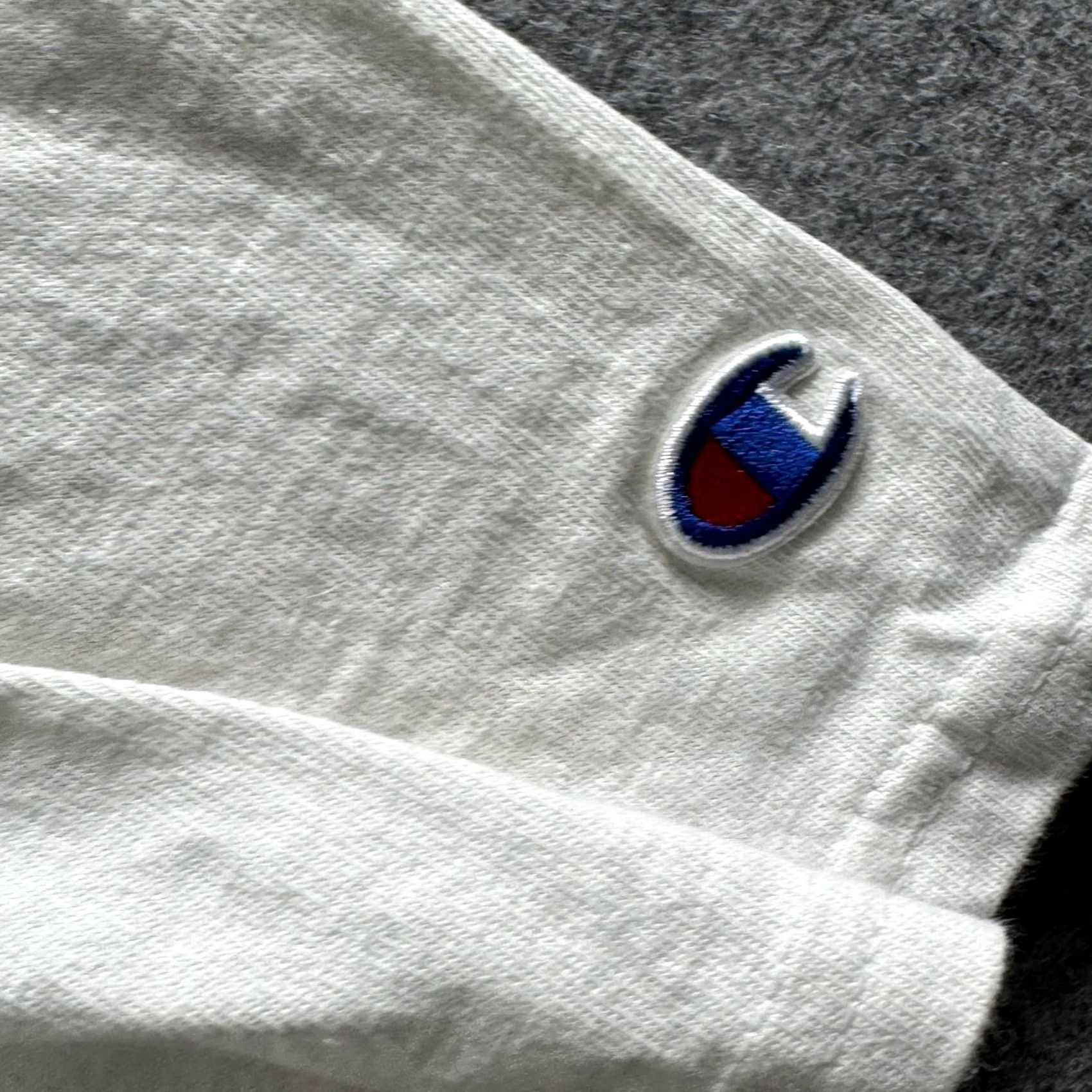 Champion Champion Shirt Mens S White Embroidered C Logo Tee Crewneck Cotton Jersey Size US S / EU 44-46 / 1 - 3 Thumbnail