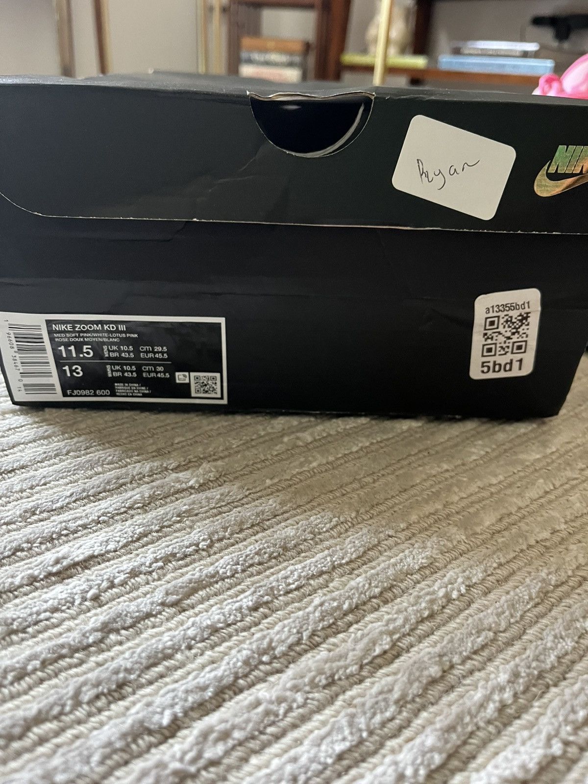 Nike Nike Zoom KD 3 Aunt Pearl Size US 11.5 / EU 44-45 - 2 Thumbnail