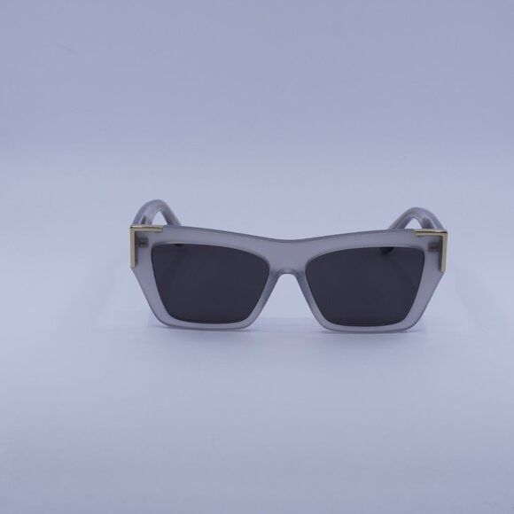 Palm Angels Palm Angels PERI099 HOLLYWOOD 0907 Sunglasses Grey Cat Eye Size ONE SIZE - 3 Thumbnail