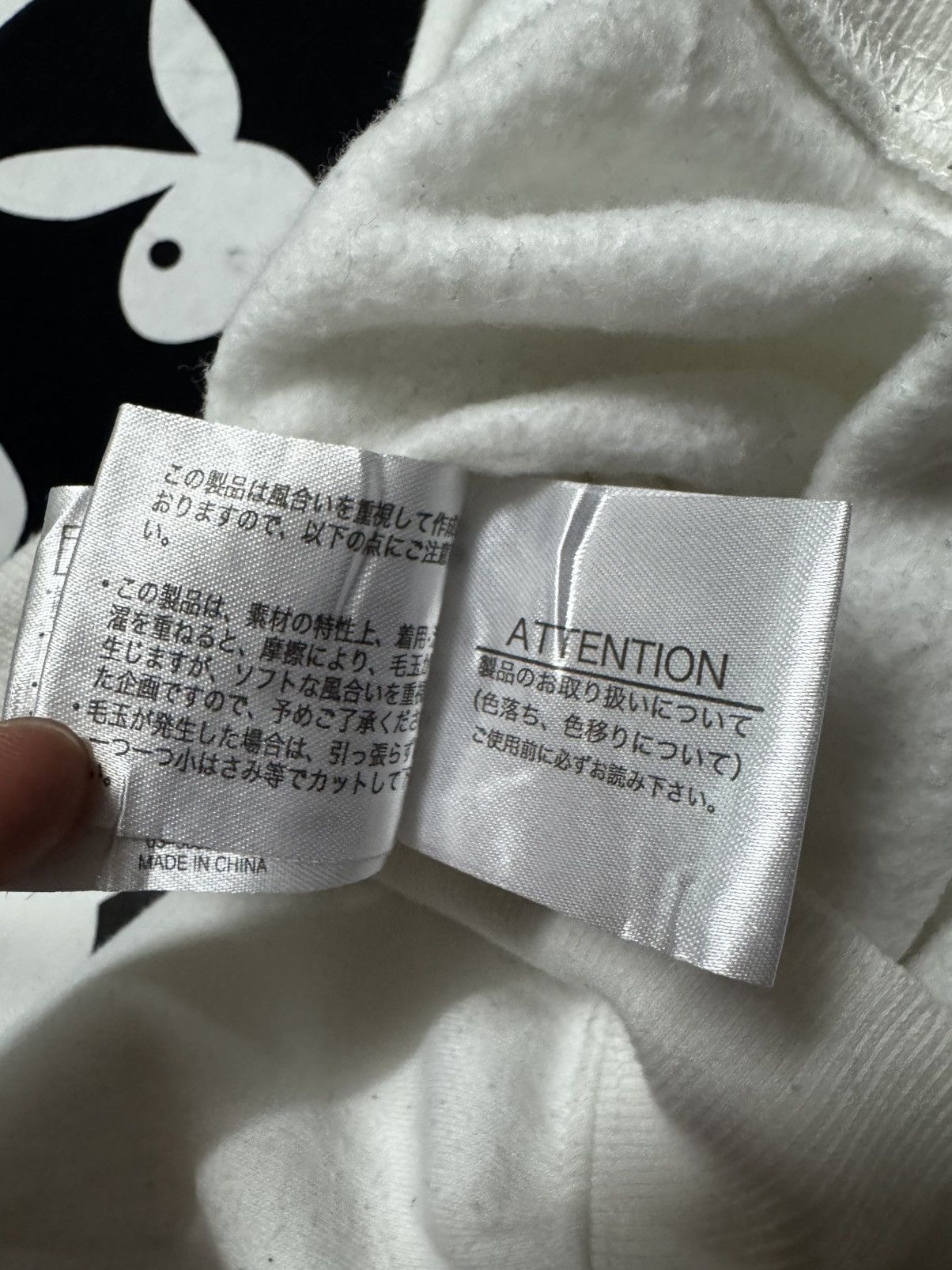 Number (N)ine × Playboy ❌LASTDROP❌Y2K PLAYBOY MEGAPRINT CREWNECK SWEATSHIRT WHITE Size US M / EU 48-50 / 2 - 8 Thumbnail