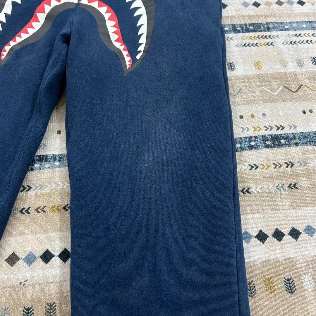 Bape SHARK SWEAT PANT Size US 32 / EU 48 - 4 Thumbnail