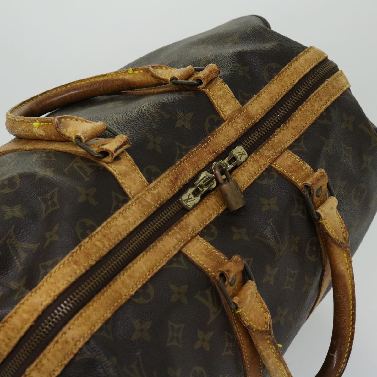 Louis Vuitton LOUIS VUITTON Monogram Sac Sports Boston Bag M41444 Size ONE SIZE - 6 Thumbnail