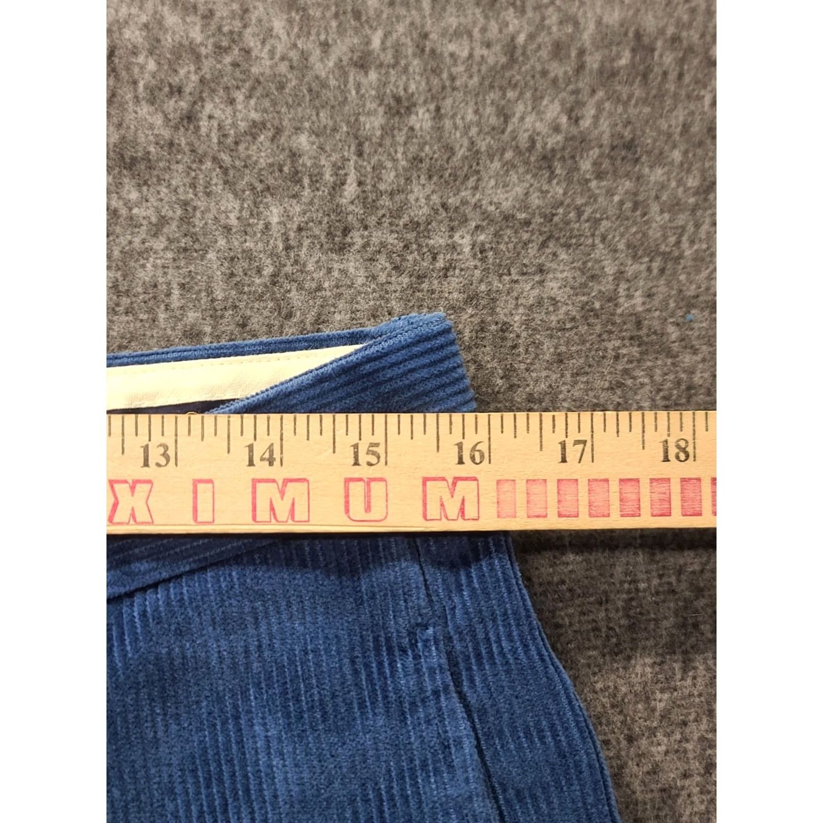 Brooks Brothers Brooks Brothers Hudson Corduroy Pants Mens 32x30 Regular Fit Straight Leg Blue Size US 34 / EU 50 - 4 Thumbnail