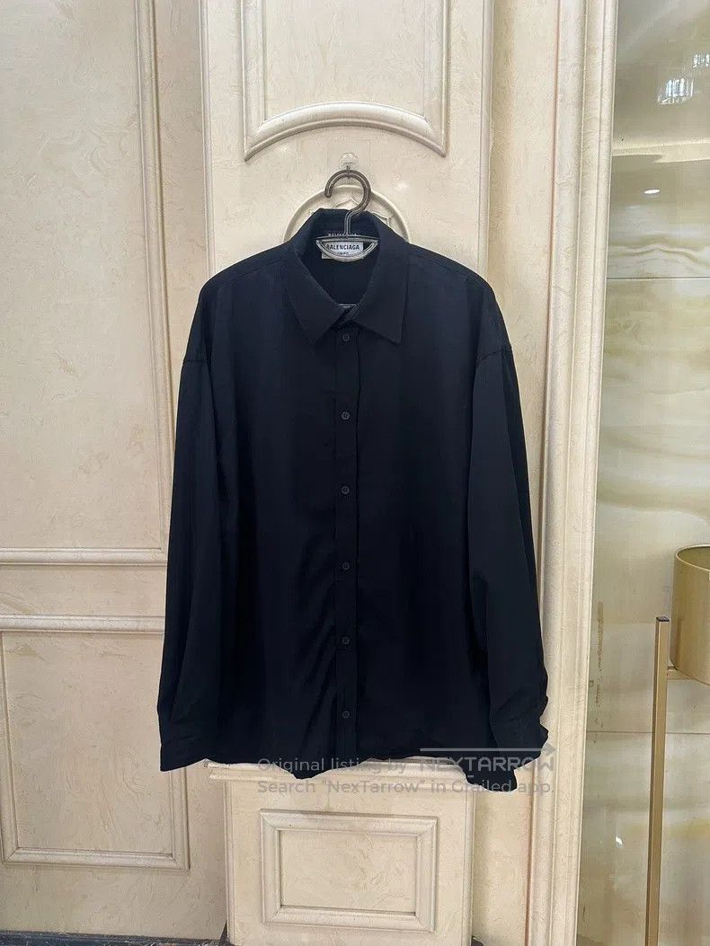 Balenciaga Balenciaga size 37 Black Shirt Size US S / EU 44-46 / 1 - 1 Thumbnail