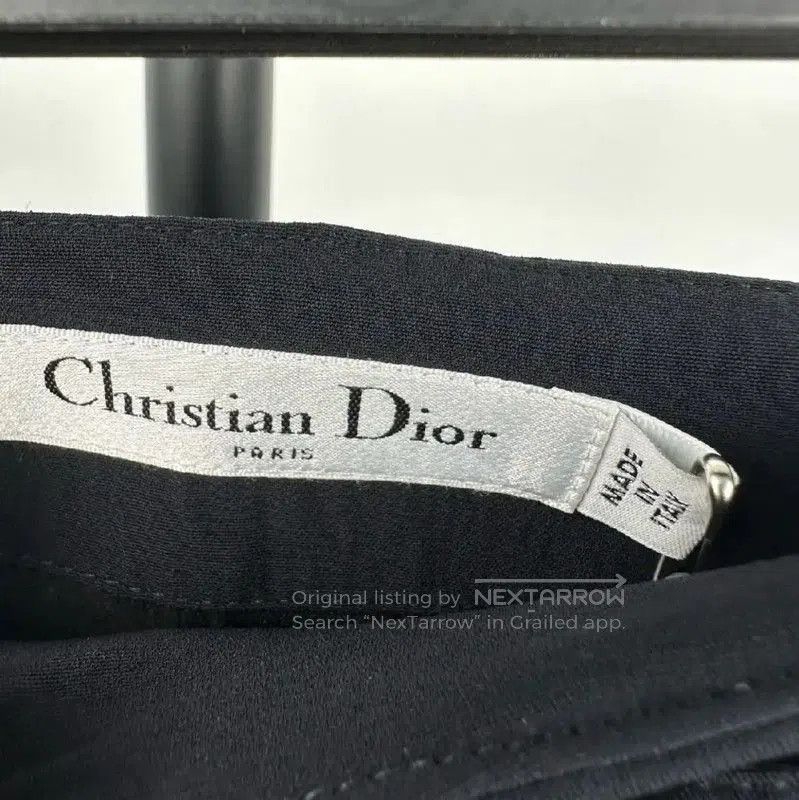 Dior Dior Black Silk Midi Skirt for Women . Size 28" / US 6 / IT 42 - 3 Thumbnail
