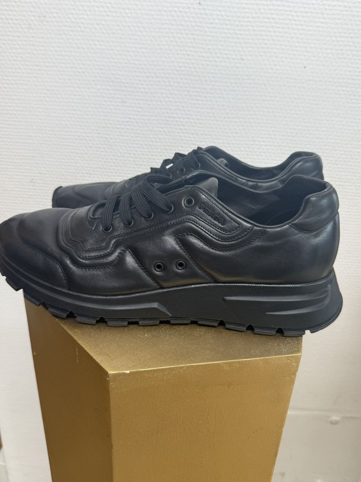 Prada Prada black sneakers Size US 11 / EU 44 - 2 Thumbnail