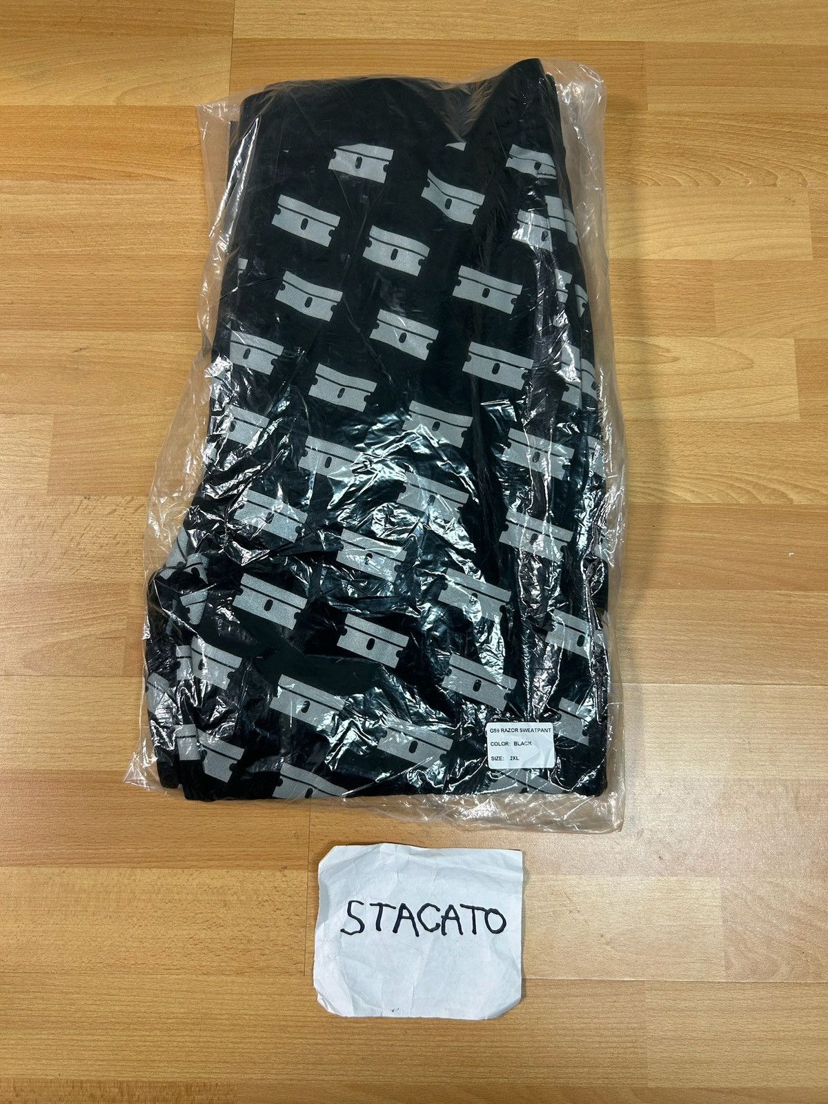 G59 Records G59 Records x Suicideboys Black Razor Sweatpants Size US 38 / EU 54 - 2 Thumbnail