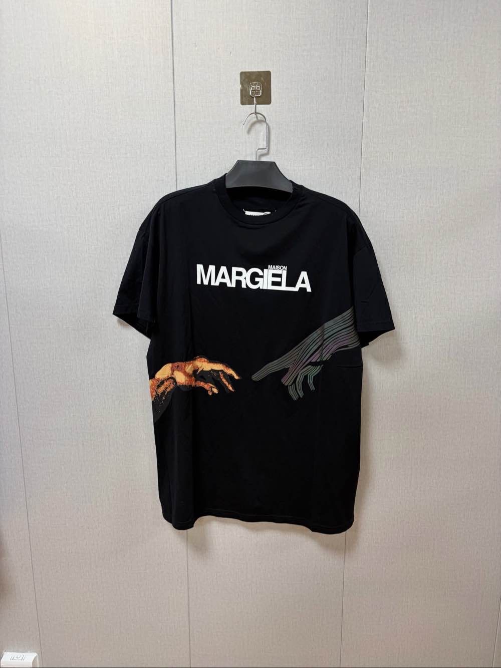 Maison Margiela Maison Margiela Creation of Adam T-Shirt Size 52 Size US L / EU 52-54 / 3 - 1 Thumbnail
