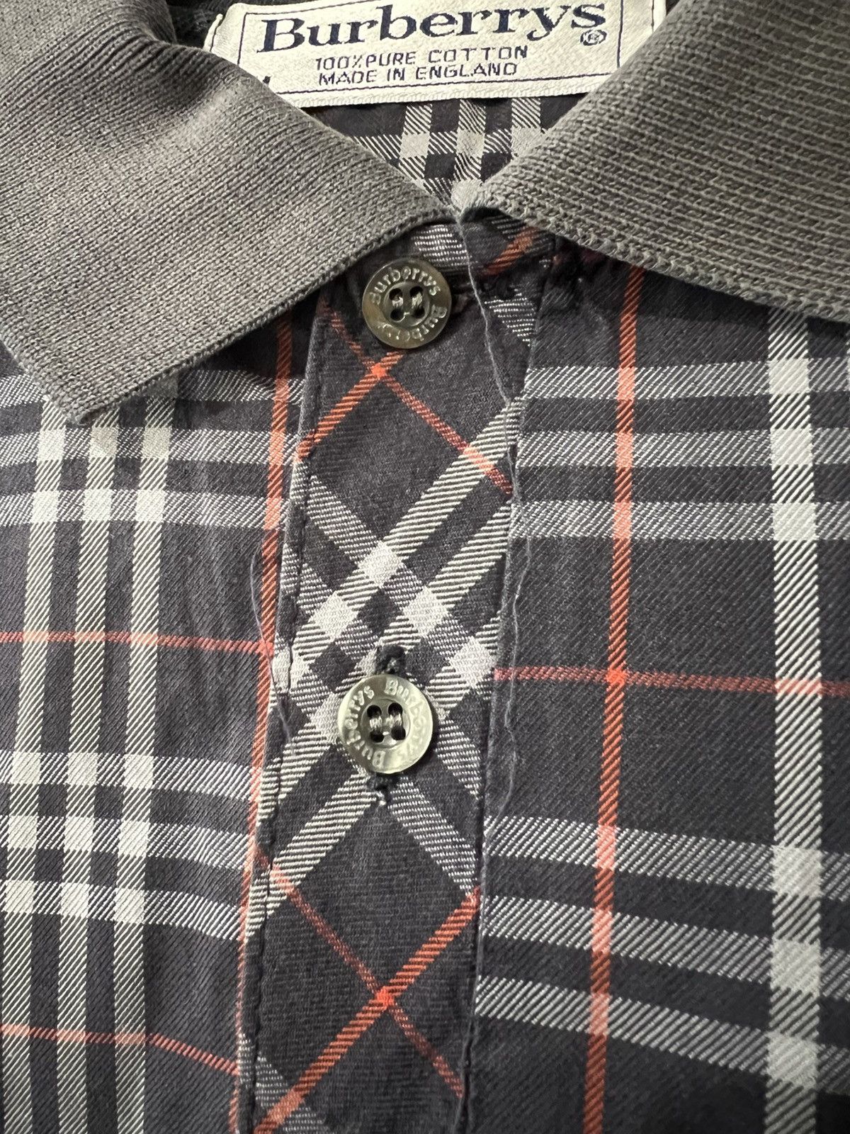 Burberry VINTAGE BURBERRY’S CHECKERED POLO SHIRT AOP NOVA CHECK SZ M Size US M / EU 48-50 / 2 - 6 Thumbnail