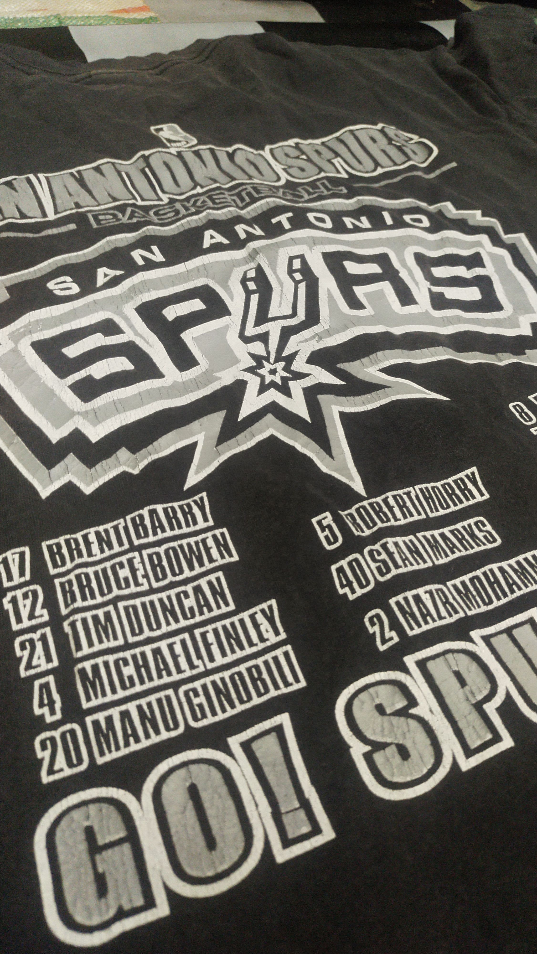 Vintage Vtg Tnd San Antonio Basketball Jersey Tshirts Size US L / EU 52-54 / 3 - 4 Thumbnail