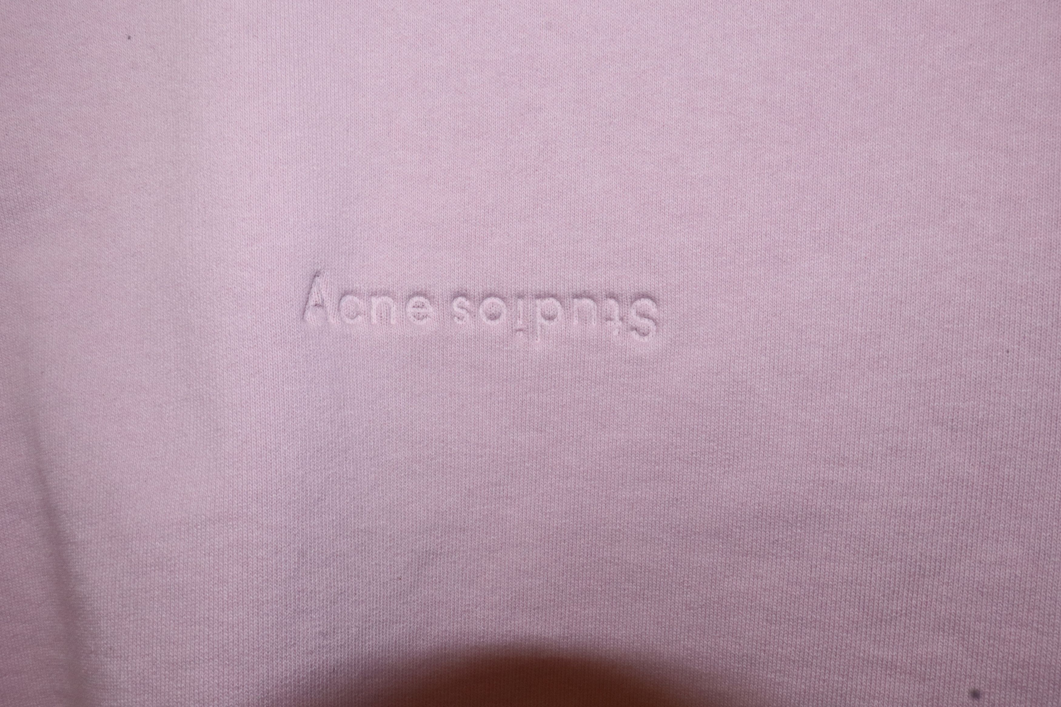 Acne Studios Odice embossed logo sweatshirt Size XXS / US 00 / IT 34 - 3 Thumbnail