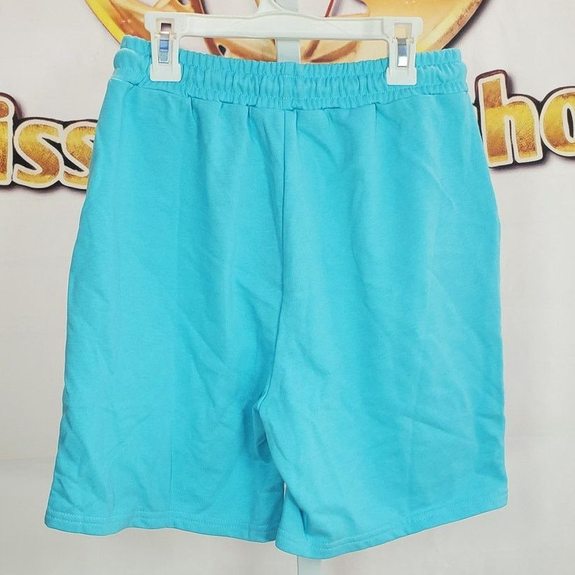 unfil Unfiltered Blue Cotton Shorts Drawstring Small Size 27" / US 4 / IT 40 - 2 Thumbnail