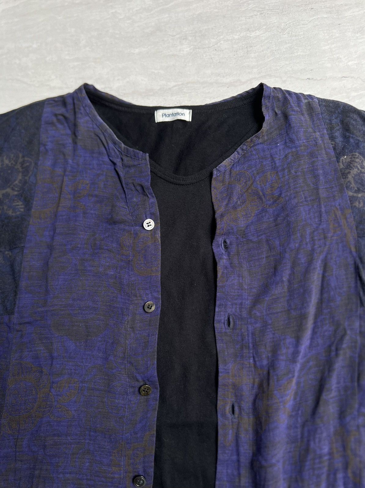 Issey Miyake PLANTATION Issey Miyake T-shirt Cardigan Size US M / EU 48-50 / 2 - 3 Thumbnail