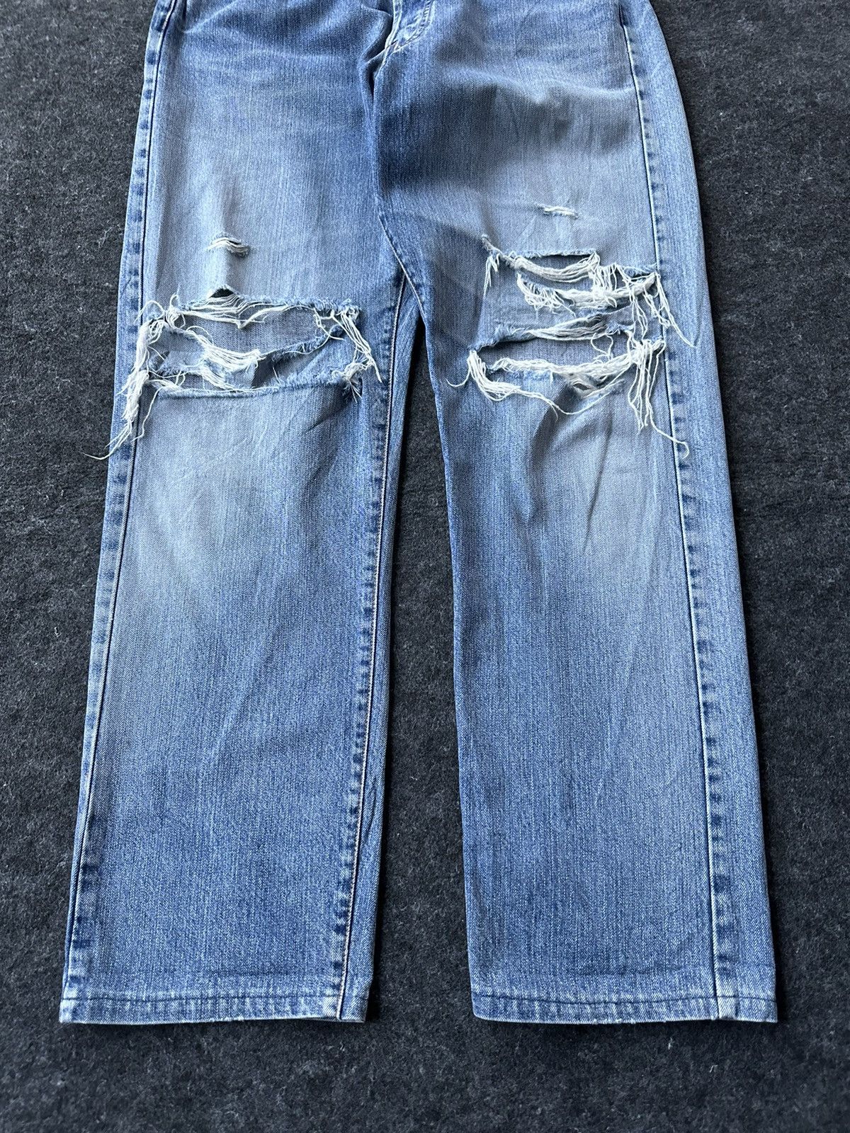 Replay Replay 901 Made in Italy Distressed Vintage Denim D514 Size US 30 / EU 46 - 3 Thumbnail