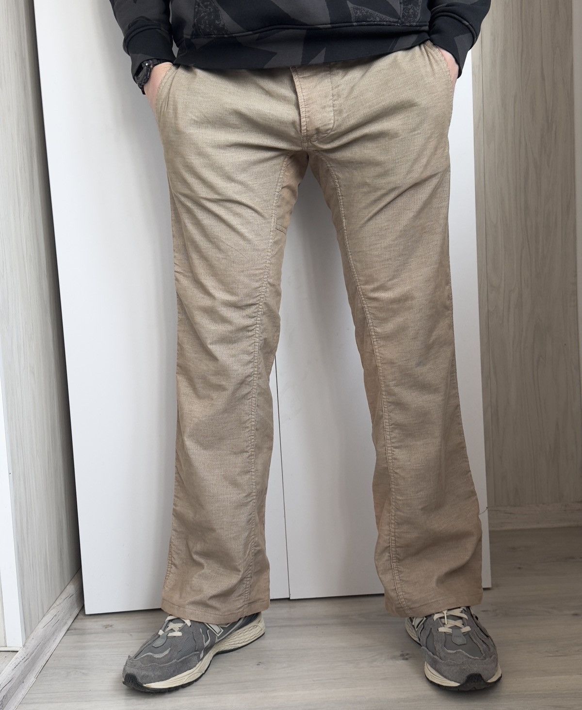 Diesel × Vintage Rare Vintage Diesel Trousers Flared Made In Hong Kong Size US 34 / EU 50 - 2 Thumbnail