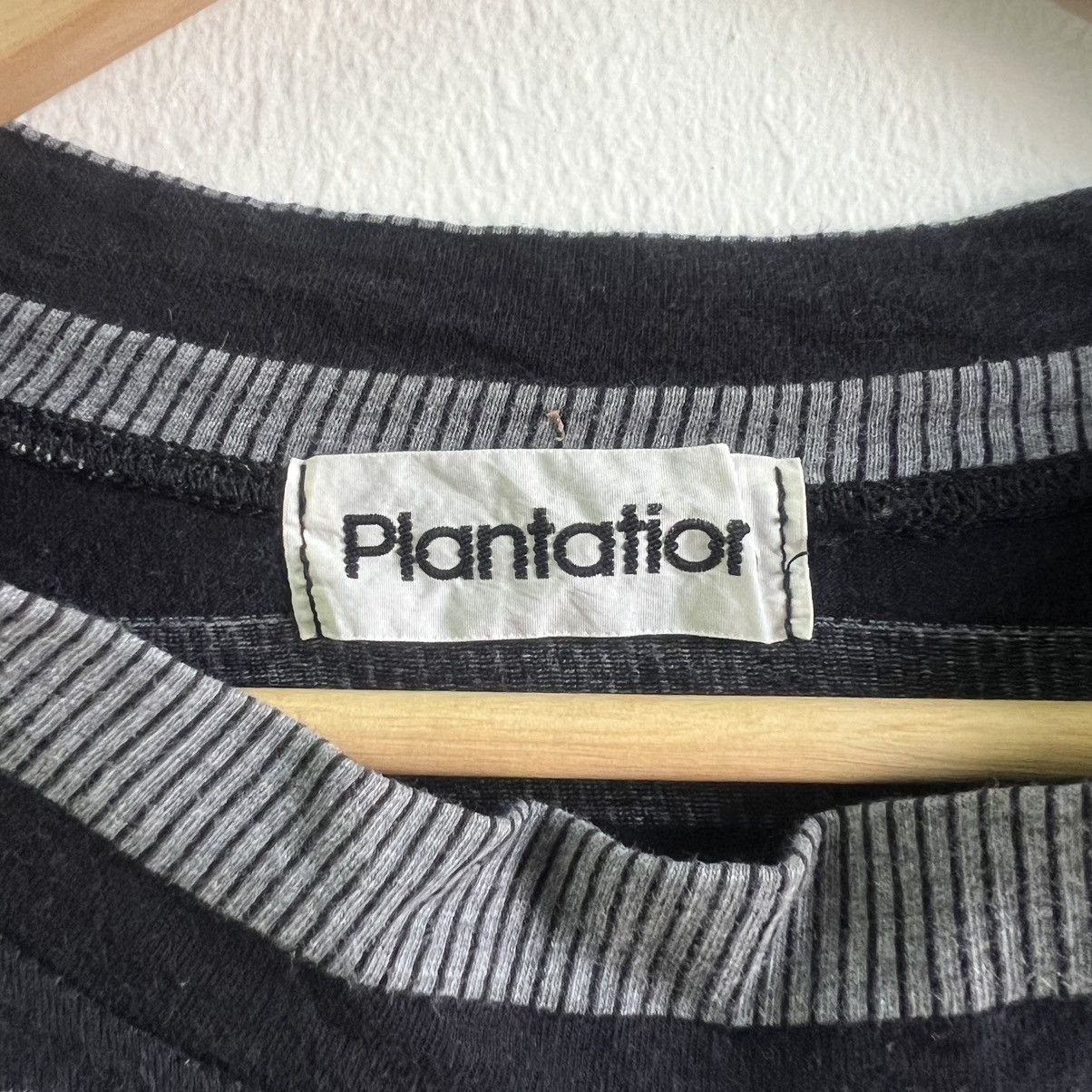 Issey Miyake × Japanese Brand PLANTATION BY ISSEY MIYAKE STRIPE TEE Size US S / EU 44-46 / 1 - 4 Thumbnail
