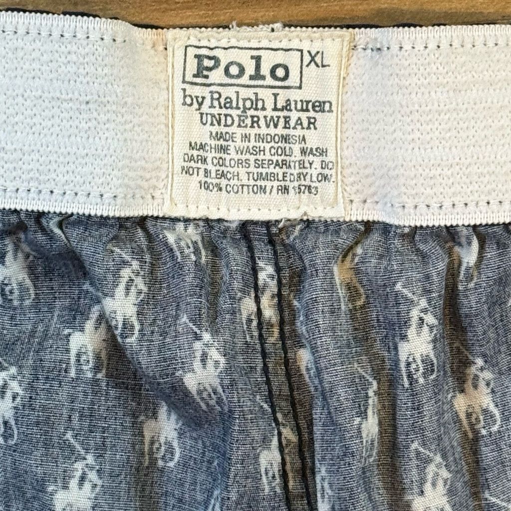 Polo Ralph Lauren Polo Ralph Lauren Men’s XL Pony Pajama Pants Navy Size 26 - 6 Thumbnail