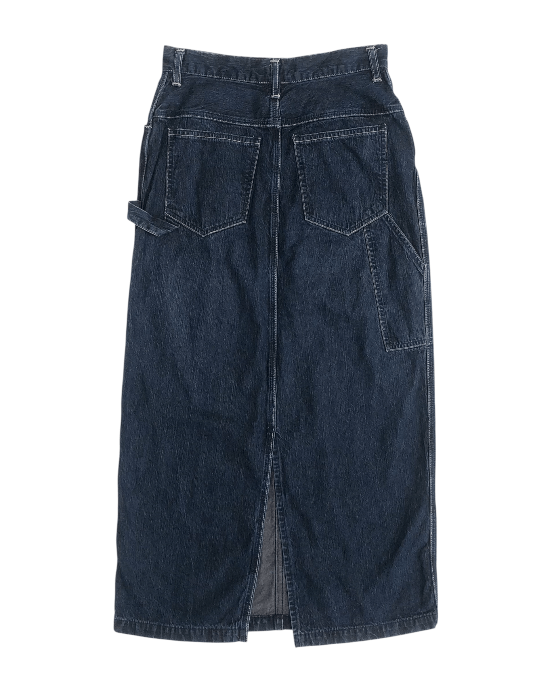 Auralee AURALEE Hard Twist Light Denim Skirts Size 26" / US 2 / IT 38 - 2 Thumbnail
