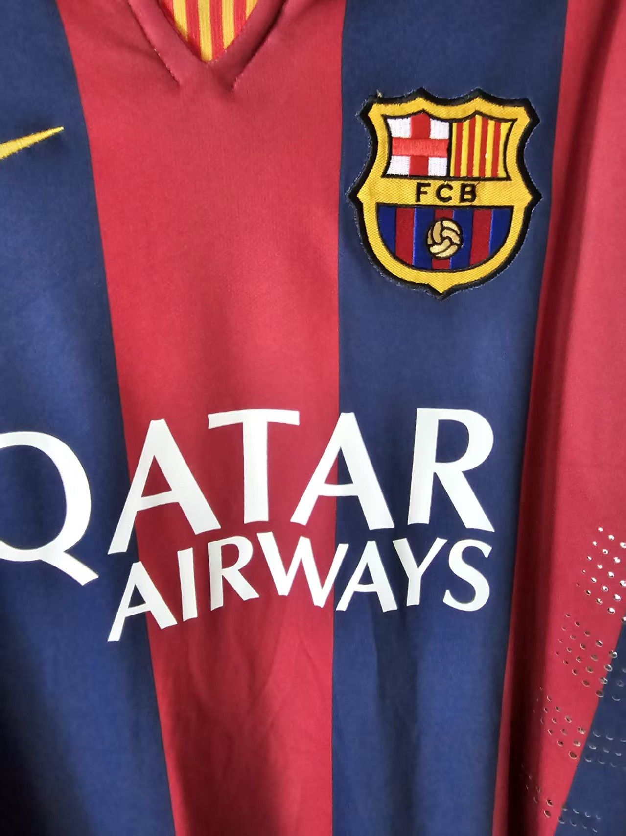 Other Barcelona #11 Neymar Jersey Home 2014 2015 Size US XL / EU 56 / 4 - 5 Thumbnail