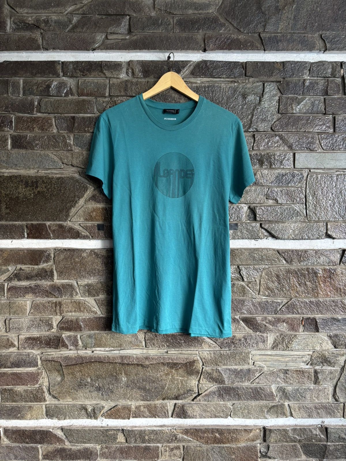 Jil Sander Jil Sander Circular Logo Tee Size US L / EU 52-54 / 3 - 1 Thumbnail