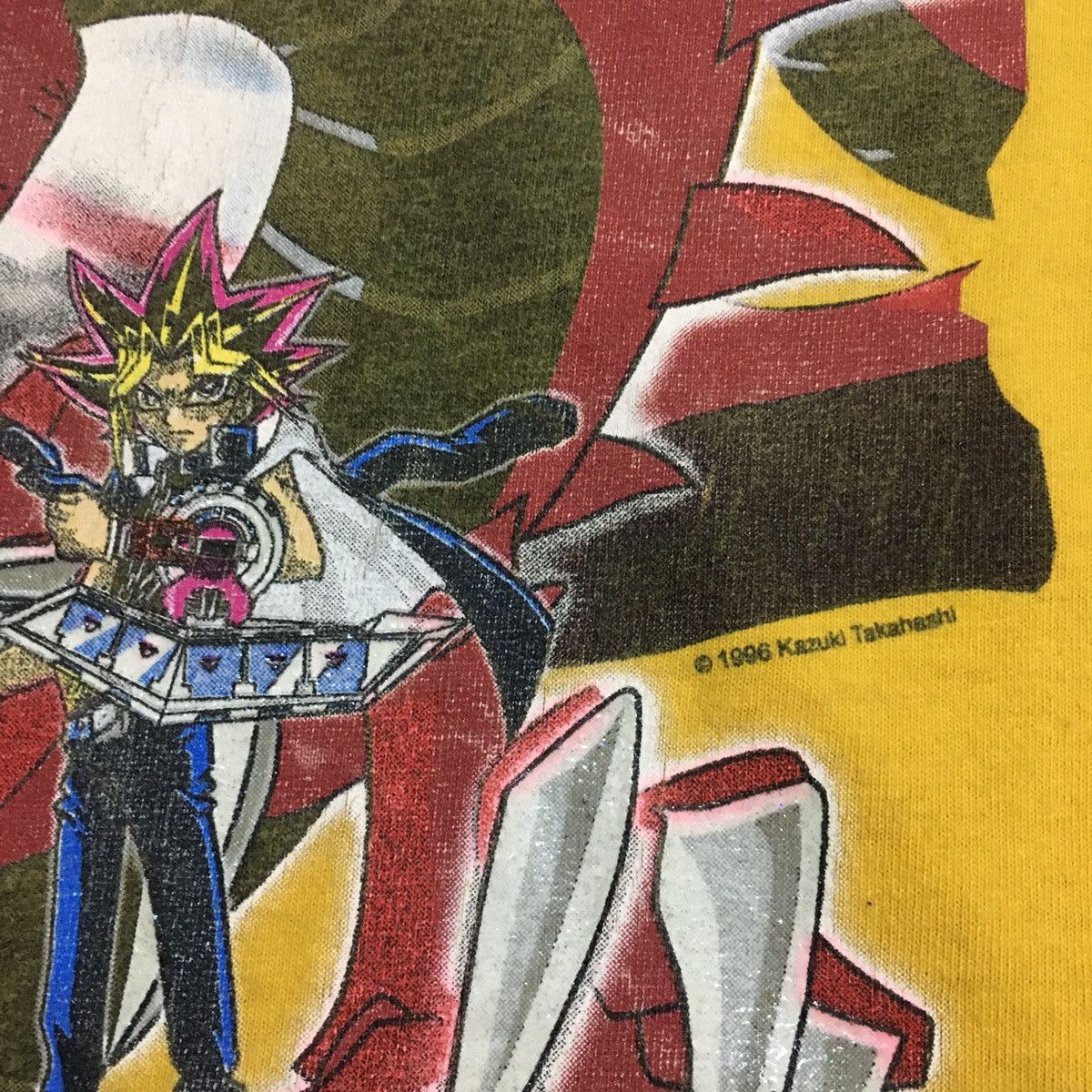 Anime × Vintage Vintage 1998 Yu Gi Oh By Kazuki Takahashi Size US S / EU 44-46 / 1 - 4 Thumbnail