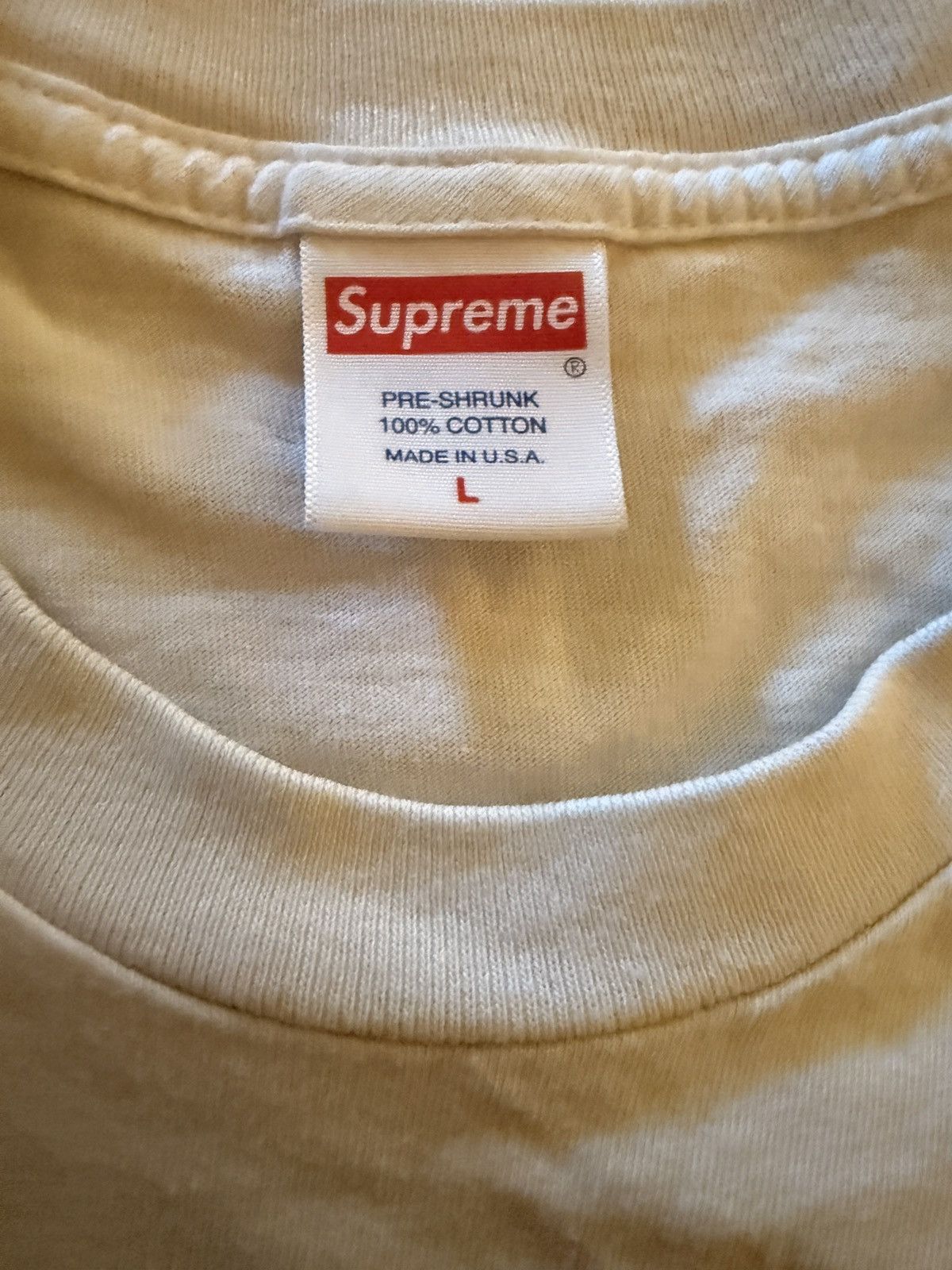 Supreme Supreme shirt L - made in USA Size US L / EU 52-54 / 3 - 3 Thumbnail