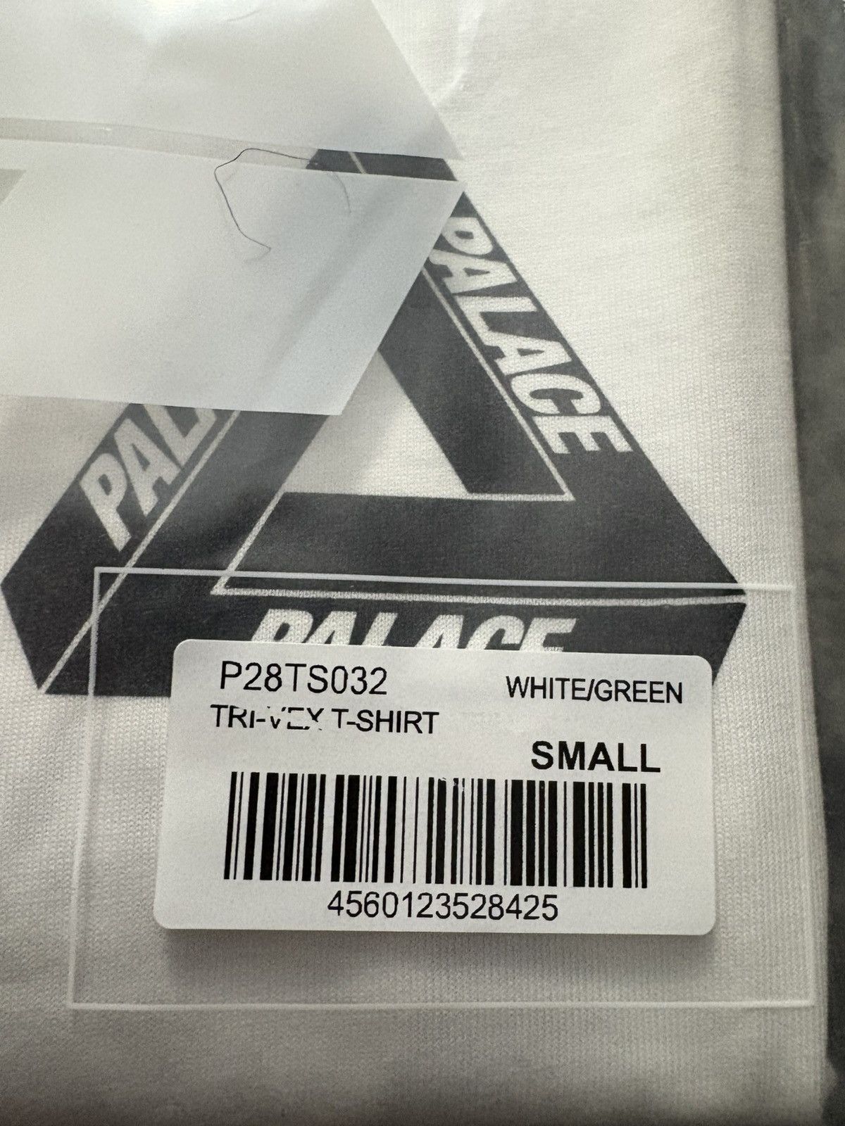 Palace Palace Tri-Vex T-Shirt White Green Size US S / EU 44-46 / 1 - 4 Thumbnail