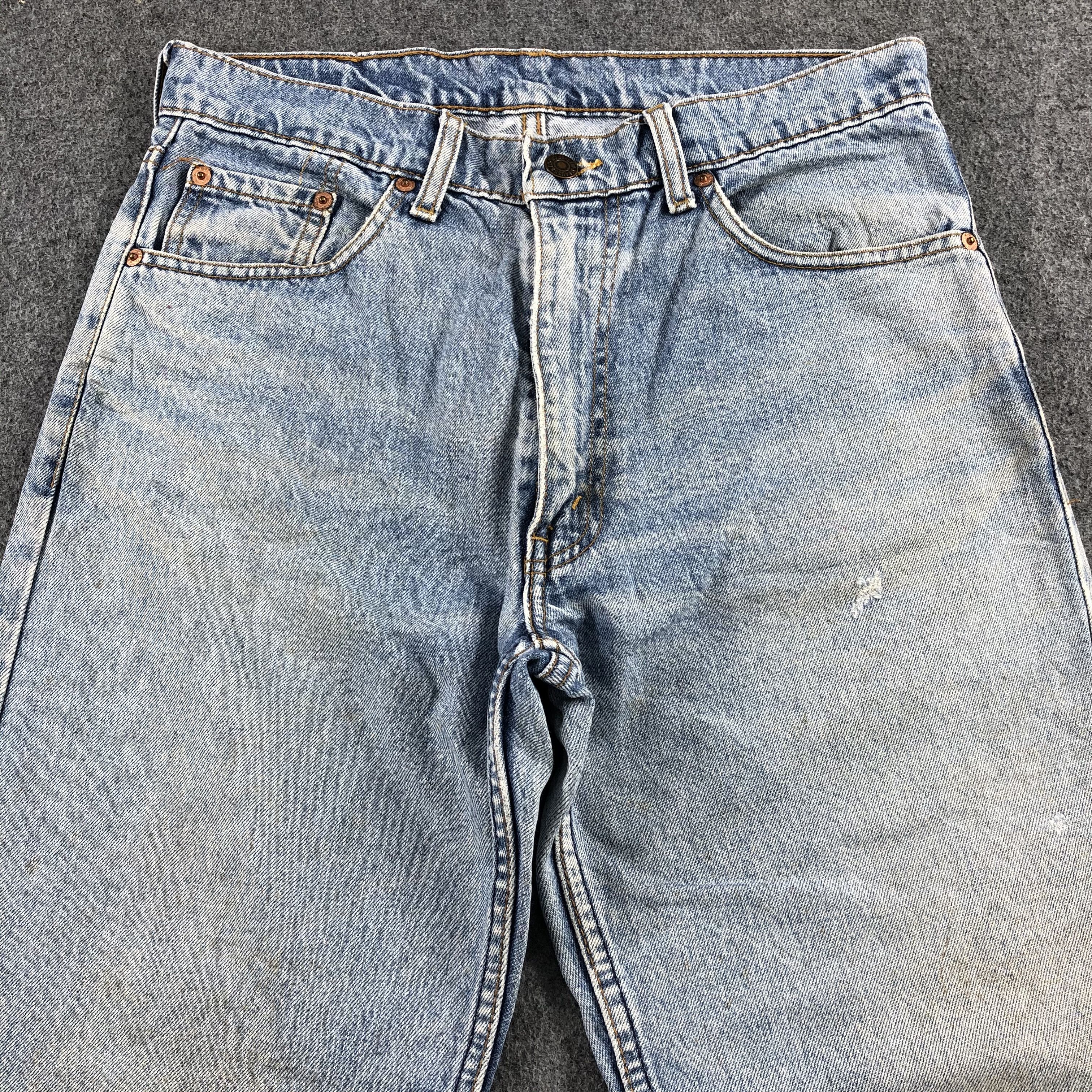 Levi's Vintage 90s Light Wash Levis 626 Jeans-J1768 Size US 30 / EU 46 - 3 Thumbnail