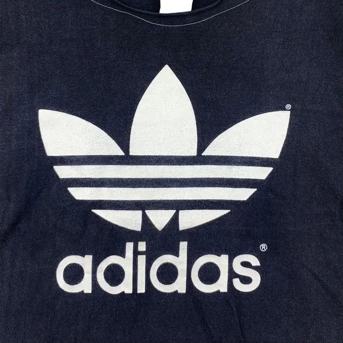 Adidas Vintage 90’ ADIDAS ORIGINALS TREFOIL Double Sided Tee Shirt Size M / US 6-8 / IT 42-44 - 2 Thumbnail