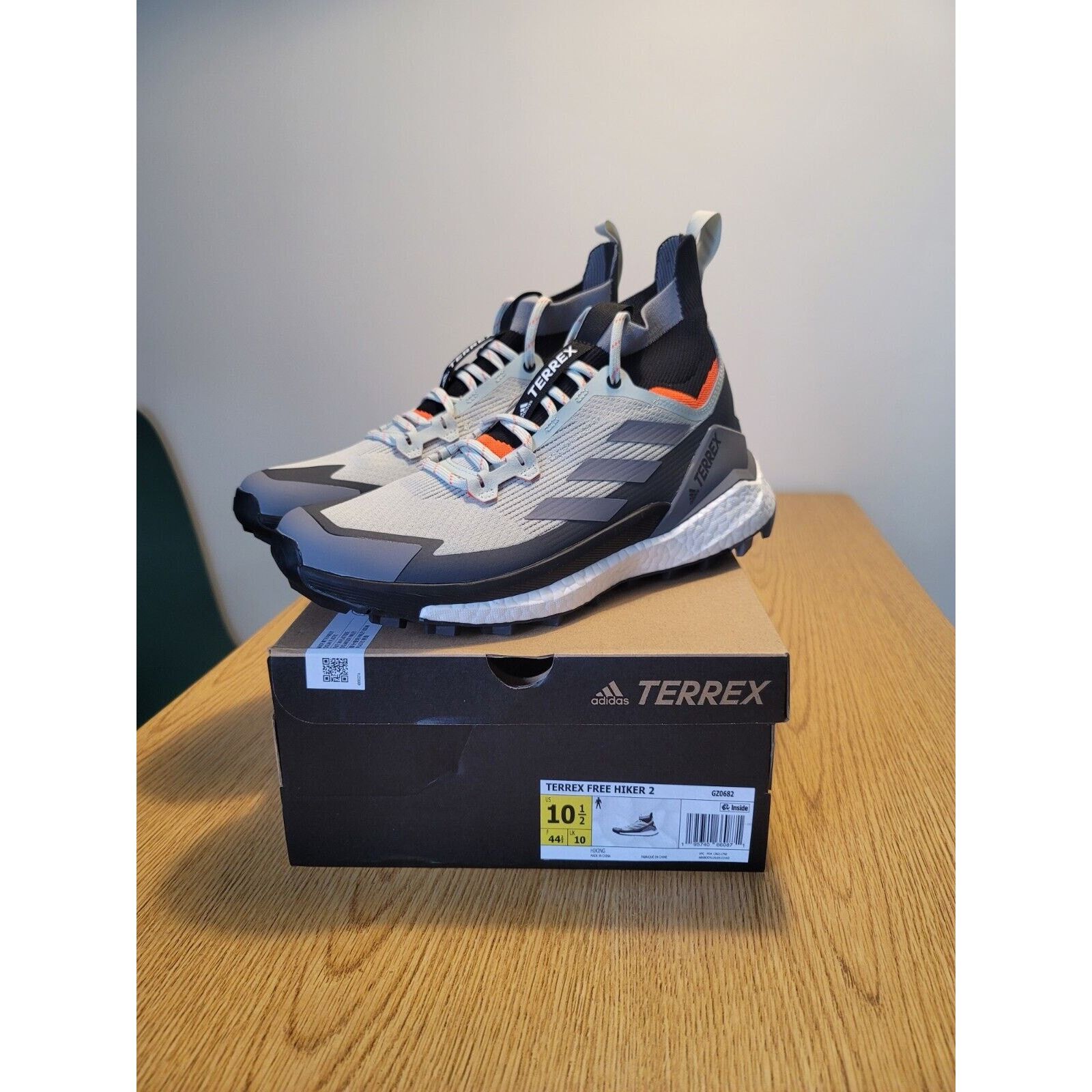 image of Adidas Terrex Free Hiker 2 Hiking 2022 Men's 10.5 Gz0682 New Shoes