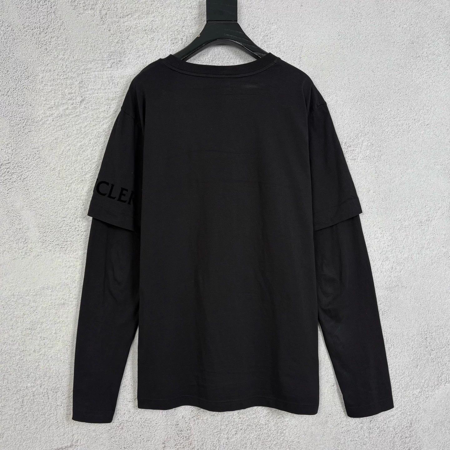 Moncler Moncler black layered printed letter long sleeve L Size US L / EU 52-54 / 3 - 2 Thumbnail