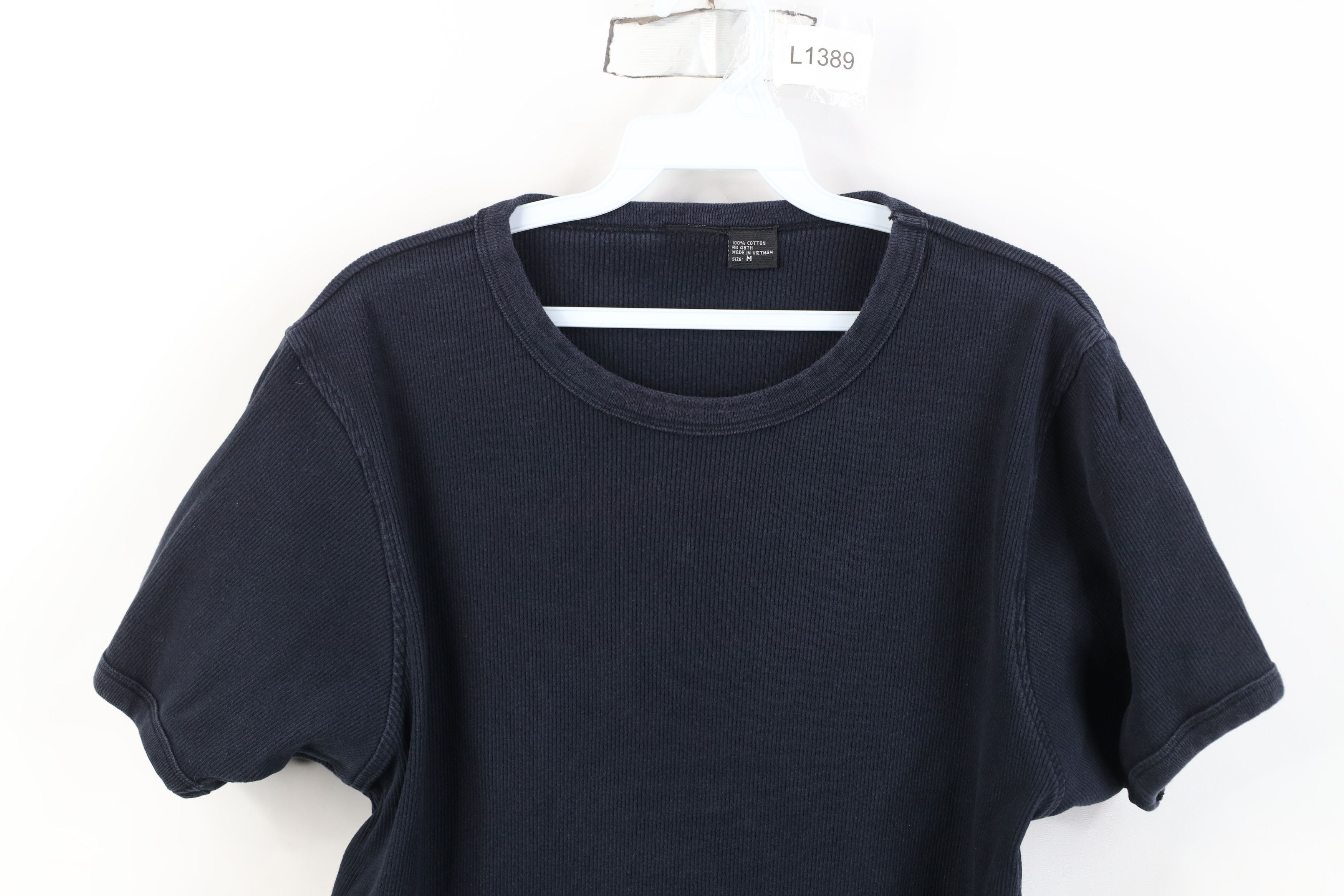Vintage Vintage 90s Y2K Streetwear Babydoll Ribbed Knit T-Shirt Size M / US 6-8 / IT 42-44 - 2 Thumbnail