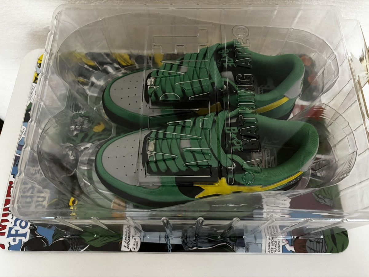 Bape Authentic ape bape x marvel dr doom bape sta US 8 new Size US 8 / EU 41 - 2 Thumbnail
