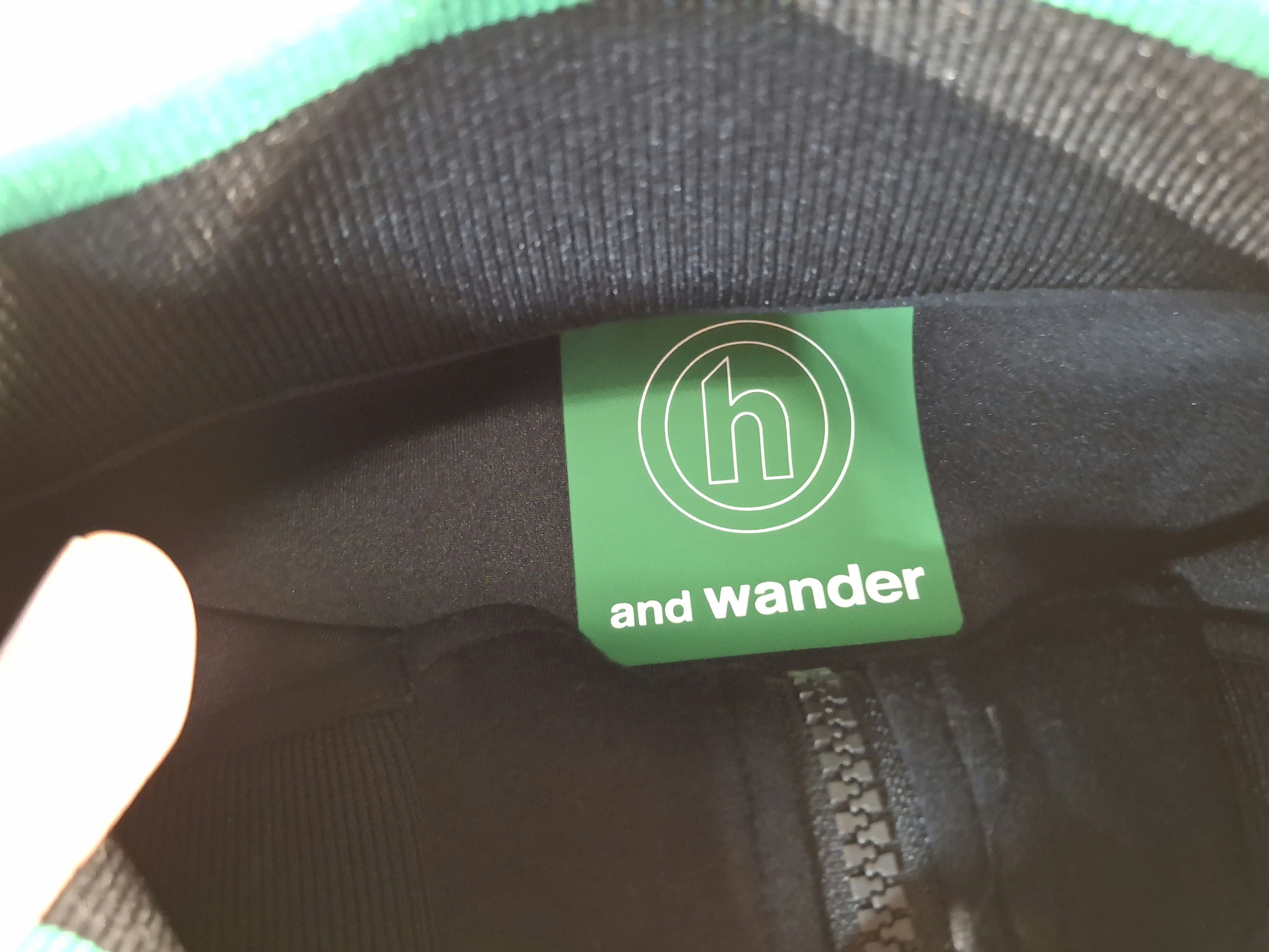 And Wander × HIDDEN Hidden NY x And Wander Track Jacket – Black / Green Trim Size US XXL / EU 58 / 5 - 3 Thumbnail