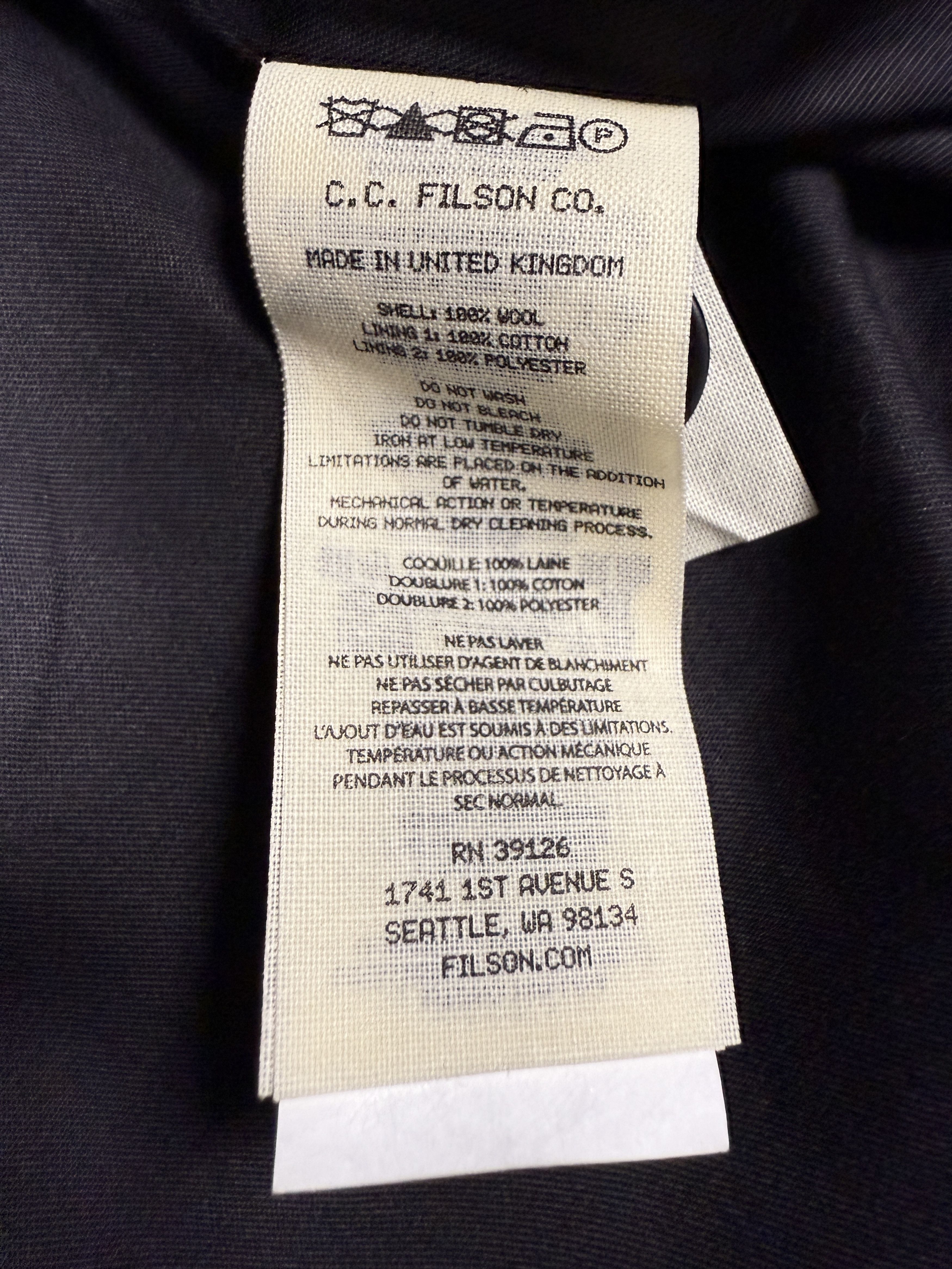 Filson Filson Red Plaid Wool Mackinaw Cruiser Jacket Size M / US 6-8 / IT 42-44 - 4 Thumbnail