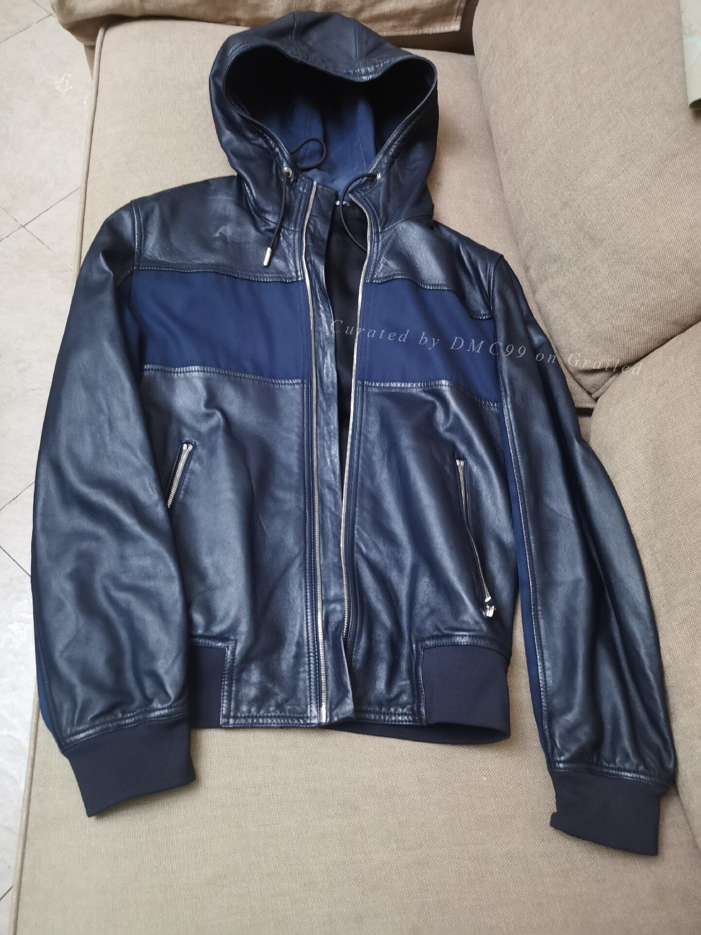 Dior Dior Homme AW05 Runway T Pocket Leather Jacket | Grailed