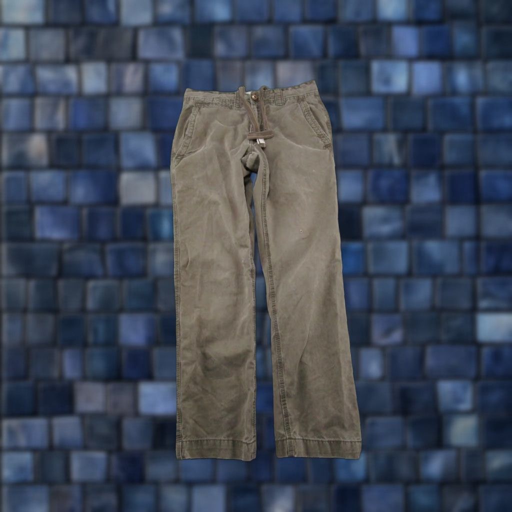 Vintage VINTAGE Aeropostale Pants Men’s 29x30 Khakis Slim Straight Leg Brown Cotton Spandex Casual Mens Size 29 Inseam 30” Size US 29 - 1 Thumbnail